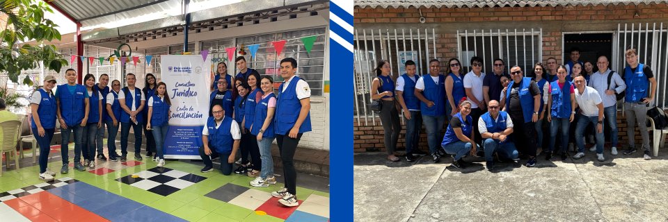 El Consultorio Jurídico y Centro de Conciliación de la UDES refuerzan su compromiso con la comunidad a través de brigadas socio jurídicas