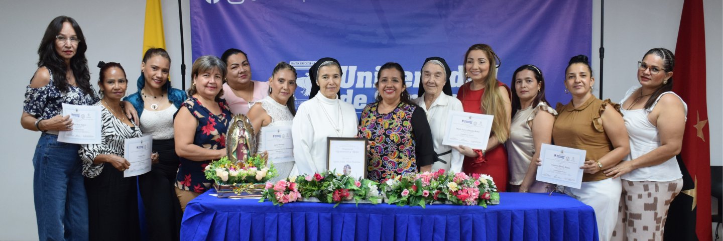 Proyecto ‘Maquilando Felicidad’ cerró con éxito el semestre fortaleciendo el tejido social mediante la formación comunitaria