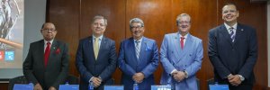 UDES entregó la Orden Comuneros a magistrados de las altas cortes