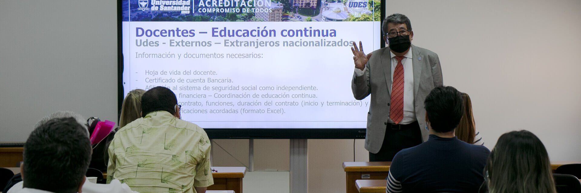 Centro de Educación Continua UDES socializó las apuestas para el 2022 en jornada de inducción y reinducción