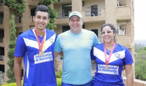 Universidad de Santander obtiene Oro y Bronce en clasificatorios para Mundial en Grecia