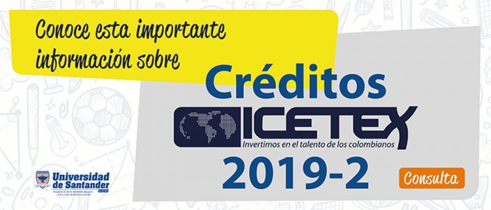 Créditos ICETEX 2019-2