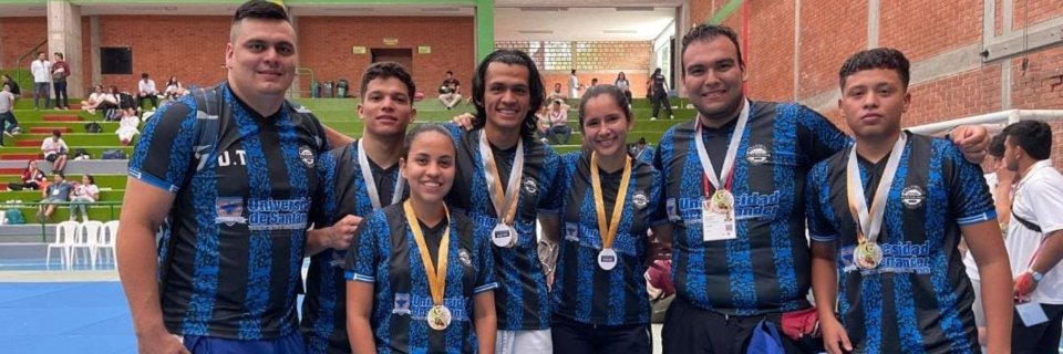 Estos son los medallistas que dejaron en alto el nombre de la UDES Bucaramanga en los Juegos Regionales ASCUN 2023