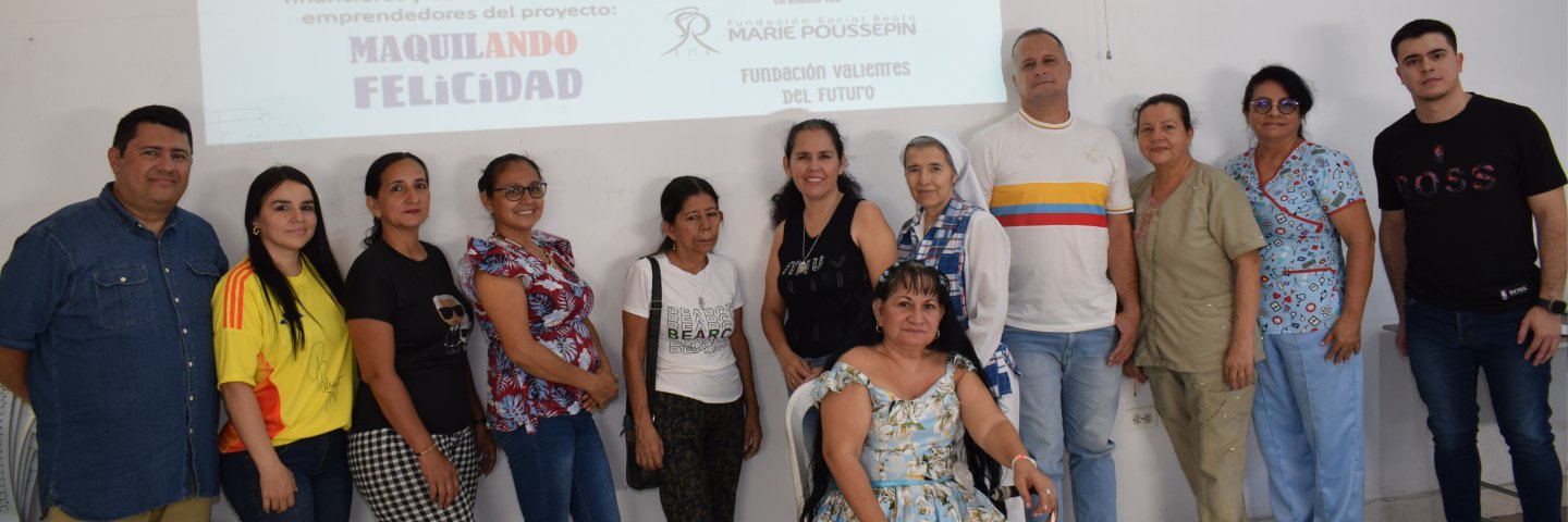 Proyecto ´Maquilando Felicidad´ inició una nueva etapa de capacitación a emprendedores