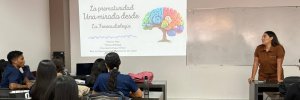 Graduada UDES regresó a las aulas para compartir su experiencia a estudiantes de Fonoaudiología