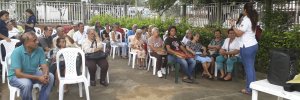 Abuelitos del Daniel Jordán disfrutan con la UDES