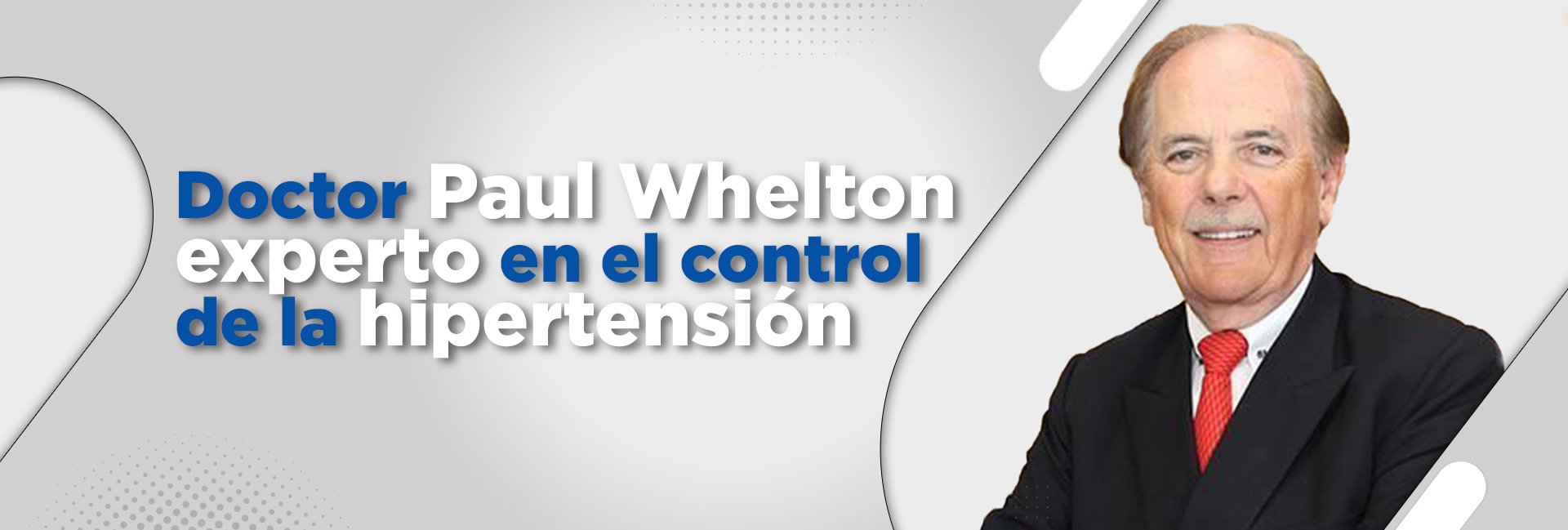 Doctor Paul K. Whelton, experto mundial en el control de la hipertensión, ofrecerá conferencia en la UDES
