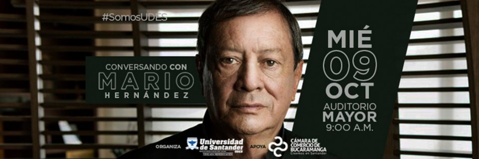 ¡Ven y conversa con Mario Hernández!