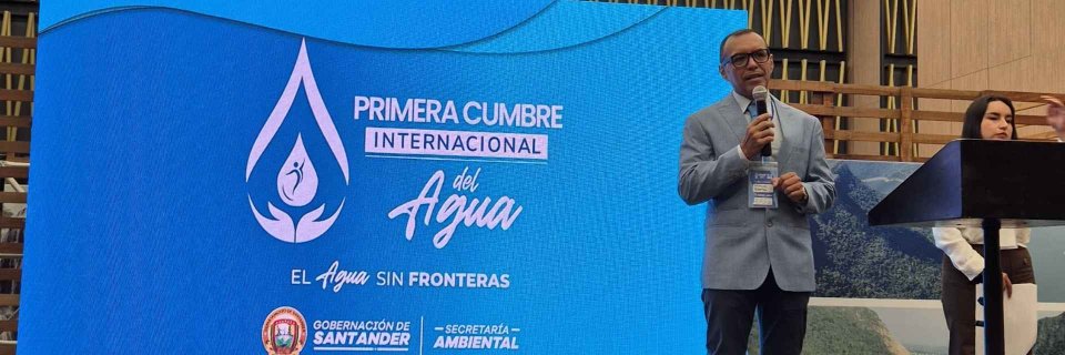 Investigadores UDES destacaron en la Primera Cumbre Internacional del Agua