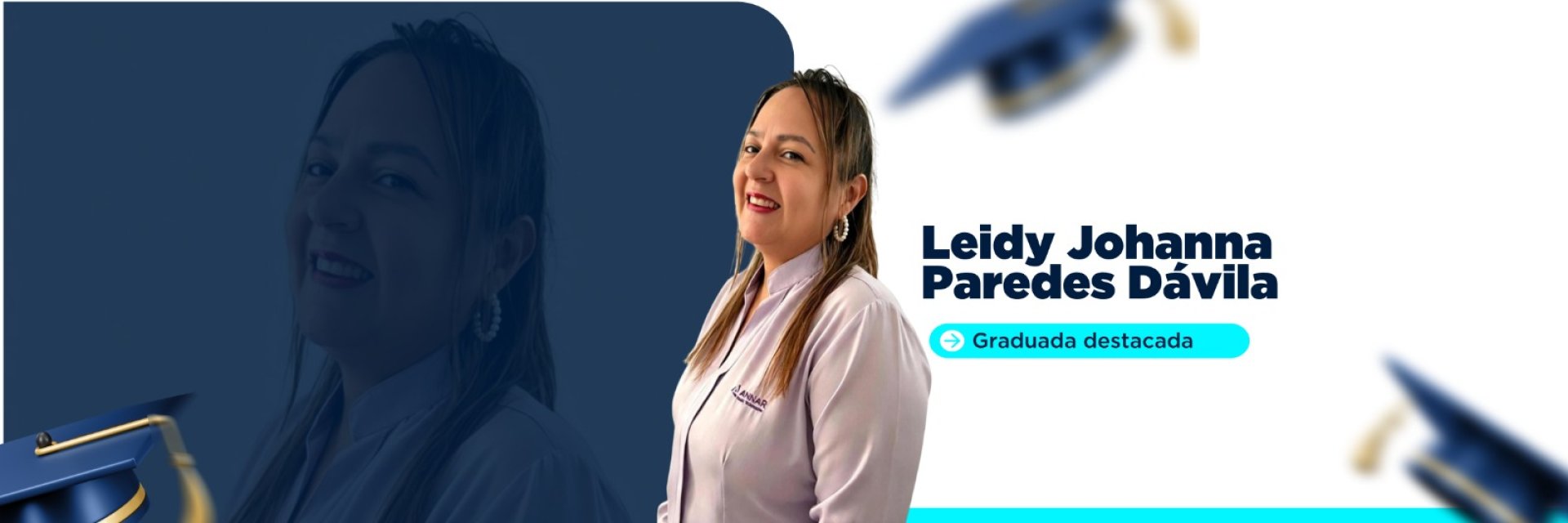 Leidy Johanna Paredes Dávila: una trayectoria de perseverancia, crecimiento y liderazgo