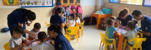 Estudiantes de Fonoaudiolog&iacute;a UDES estimulan el lenguaje infantil en la Fundaci&oacute;n Colombo Alemana desde su primer semestre