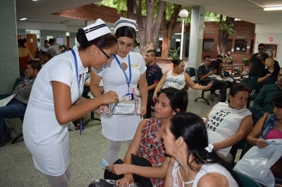 Viernes de salud UDES en el Hospital Universitario Erasmo Meoz
