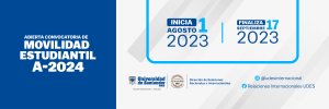 Convocatoria Movilidad Académica Estudiantes UDES 2024-A