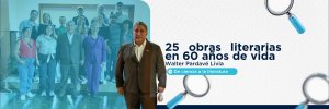 Con 25 libros publicados, Walter Pardav&eacute; Livia impulsa la divulgaci&oacute;n cient&iacute;fica desde la literatura