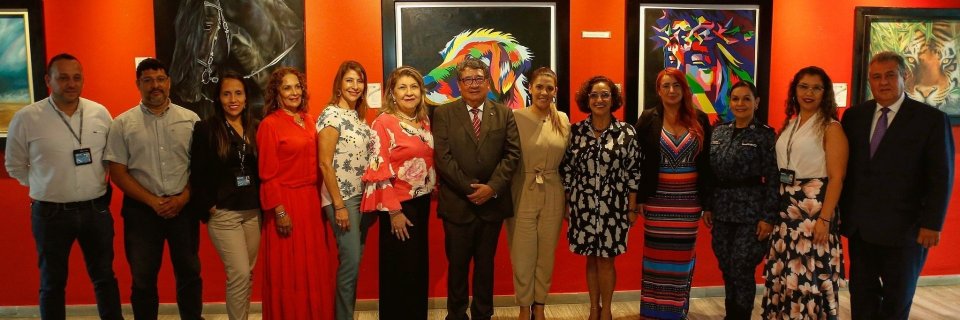 Personas privadas de la libertad que buscan una segunda oportunidad a través del arte exponen sus obras en la UDES