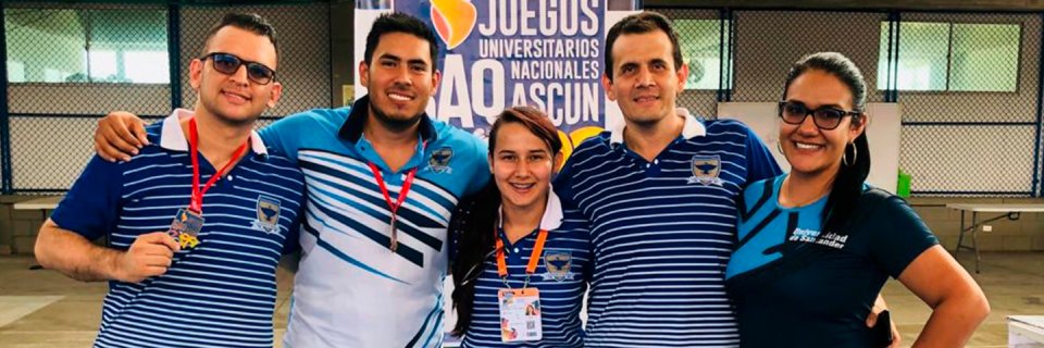 UDES mejor universidad privada de Bucaramanga en Juegos Nacionales ASCUN 2019