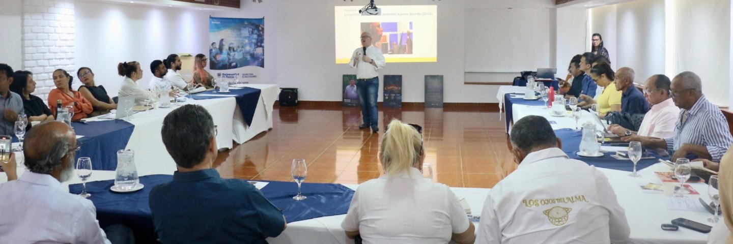 La UDES socializó en Valledupar proyecto de paz y patrimonio con líderes gremiales