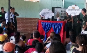 Estudiantes del Programa de Medicina Veterinaria trabajan en la protección de los caninos y felinos de Nuevo Girón
