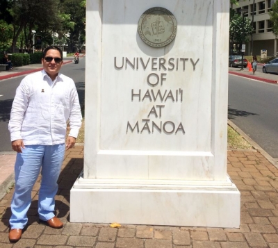 Profesor-investigador de la UDES Cúcuta realizó investigación en la Universidad de Hawái