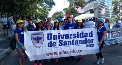 La UDES Camina por la Salud en Bucaramanga