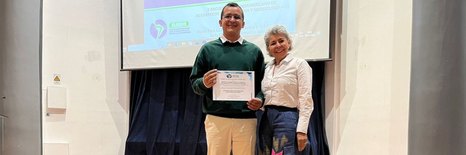 UDES, segundo puesto en investigación en el Congreso Latinoamericano para el Desarrollo de la Fisioterapia y Kinesiología