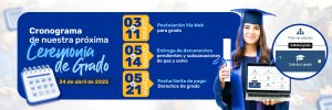 Convocatoria de postulación para la ceremonia de grado del 24 de abril de 2025