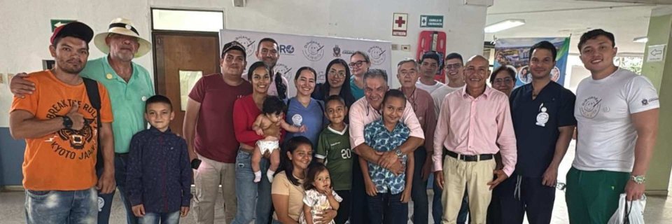 Estudiantes de Fonoaudiología UDES apoyan cirugías de labio y paladar hendido en Yopal