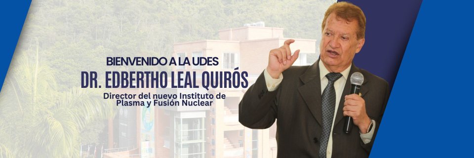 ¡Bienvenido Edbertho Leal Quirós! Científico que ha trabajado en proyectos de la NASA llega a la UDES