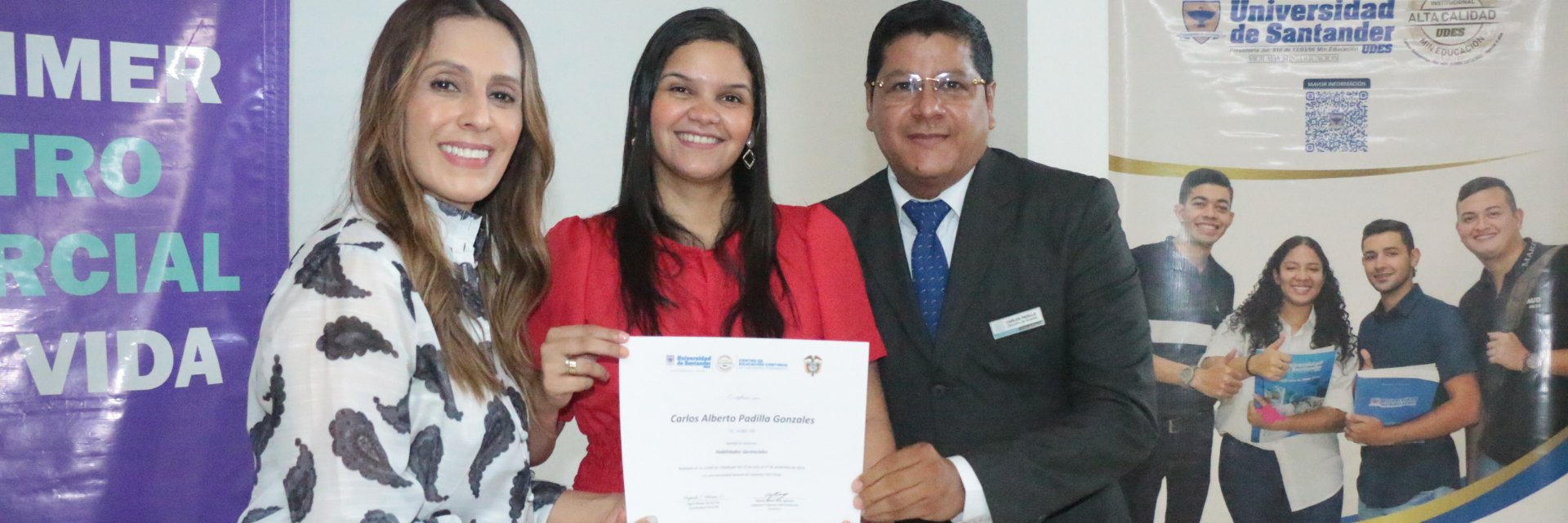 La UDES certificó a empleados del centro comercial Guatapurí Plaza en Habilidades Gerenciales