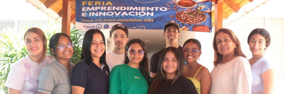 Estudiantes UDES evidencian sus proyectos en Feria de Emprendimiento