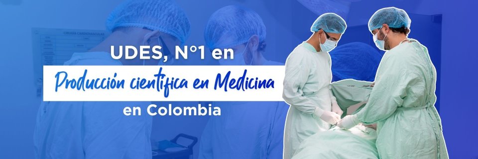 Universidad de Santander (UDES), N° 1 en producción científica en Medicina en Colombia, según el ranking Research.com 2025