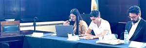 Estudiantes de Derecho UDES presentan ponencias en encuentro internacional realizado en Argentina