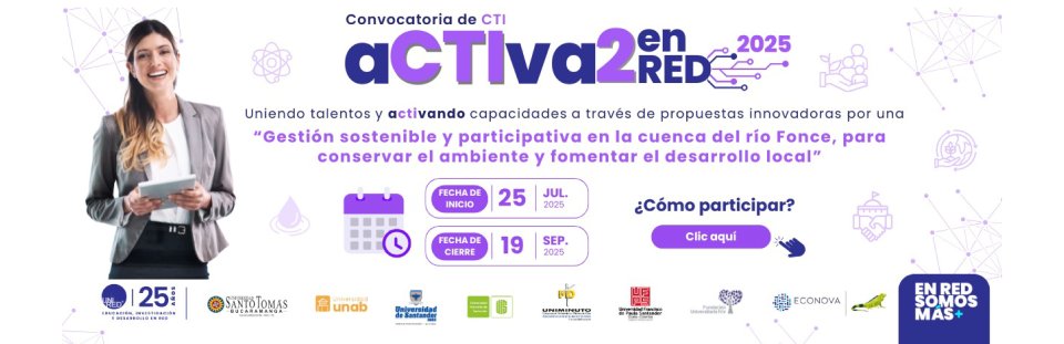 Convocatoria de CTI &#039;aCTIva2 en RED&#039; UNIRED