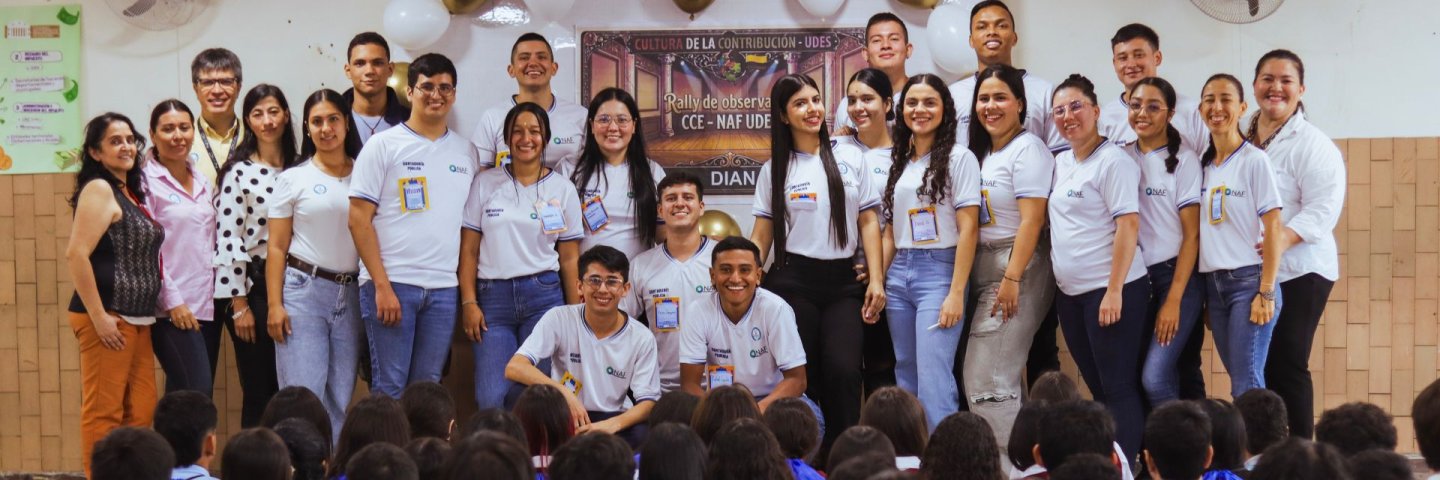 UDES y DIAN realizaron ‘Rally Educativo’ para enseñar impuestos y ciudadanía en el Colegio María Auxiliadora de Bucaramanga