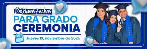 Ceremonia de grados noviembre 2026