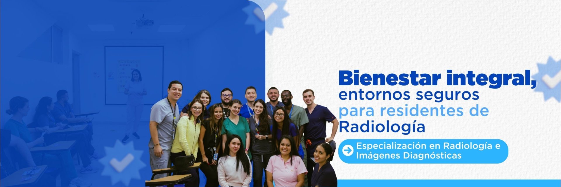 Residentes de Radiología participaron en jornada sobre bienestar integral y convivencia en escenarios de formación