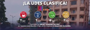 La UDES, número 1 en Colombia en el cumplimiento de los Objetivos de Desarrollo Sostenible - ODS 4 y ODS 17