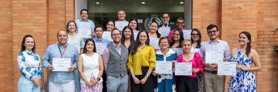 Profesores UDES culminan formación para integrar los ODS en la educación superior
