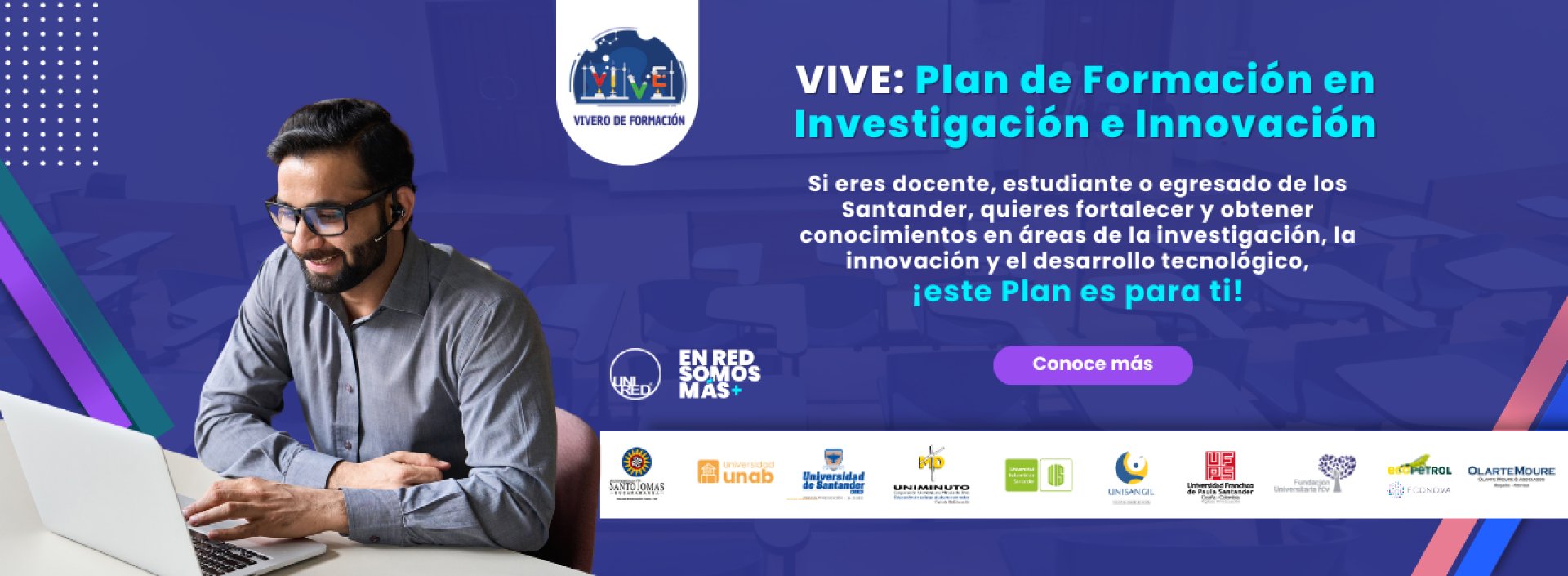 Lanzamiento de VIVE: Plan de formación en investigación e innovación