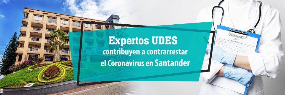 Académicos UDES que integran el Puesto de Mando Unificado en Santander