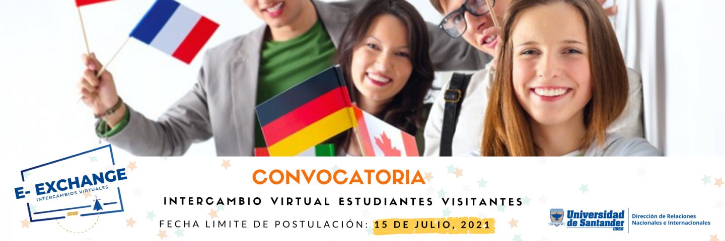 Convocatoria para intercambio virtual de estudiantes visitantes 2021B