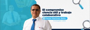 Aprender para ense&ntilde;ar es el motor diario del investigador Daniel Mart&iacute;nez Bello