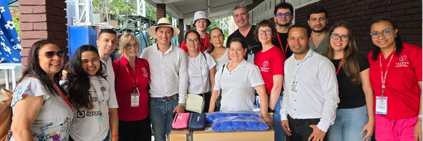 Junto a la misión de Laughh Foundation, la UDES lleva salud y esperanza a veredas de Santander