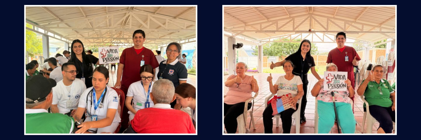 Programa de Enfermería realizó jornada de tamizaje y educación en tensión arterial en Los Patios