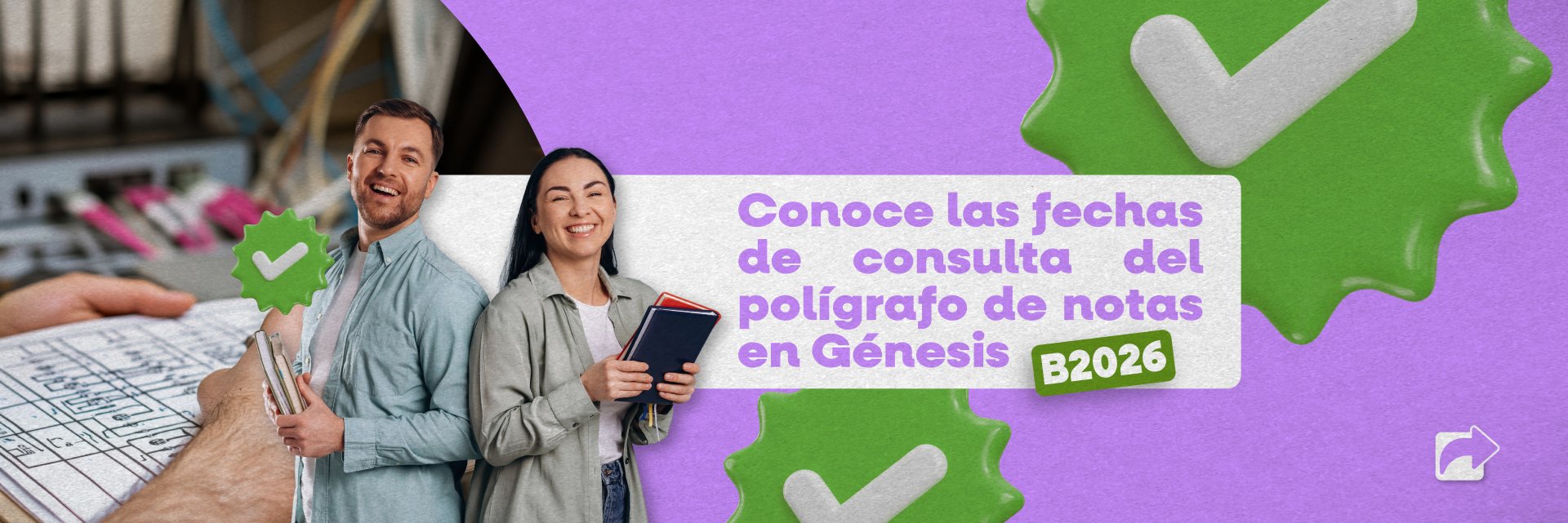 Estas son las fechas para consultar tu polígrafo de notas en Génesis