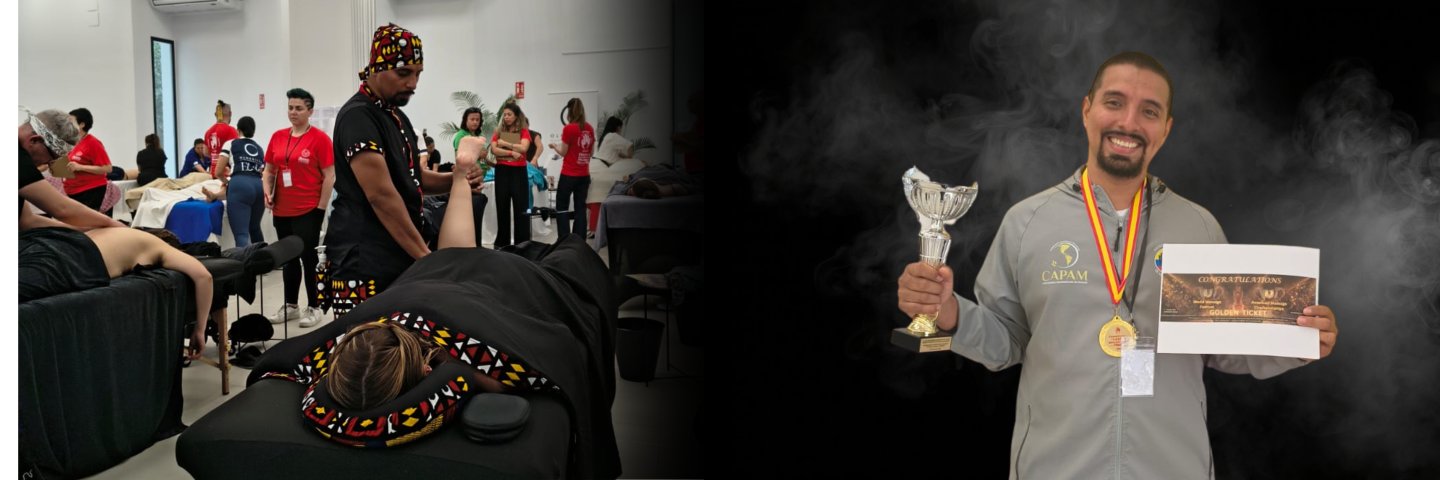 Graduado de la UDES Cúcuta se coronó campeón internacional en masoterapia deportiva