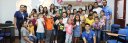 Durante sus vacaciones recreativas, niños de la familia UDES aprendieron a clasificar residuos