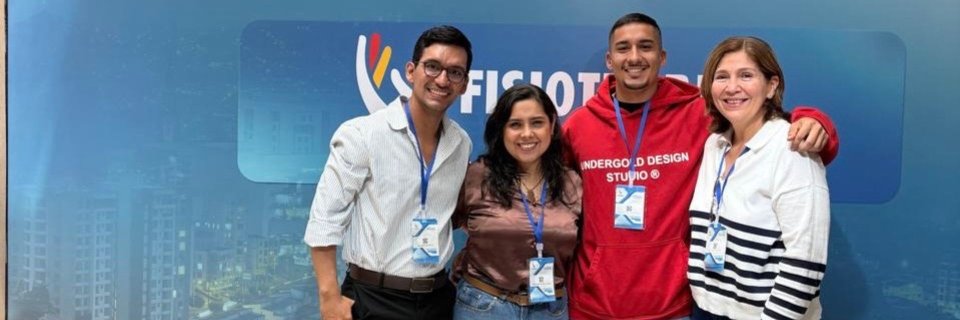 Programa de Fisioterapia UDES fortalece su proyecci&oacute;n investigativa en congreso nacional