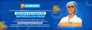 Estudiantes de Enfermería: ya está disponible el recibo de pago para el B-2025
