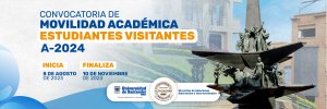 Convocatoria de Movilidad Académica Estudiantes Visitantes 2024-A